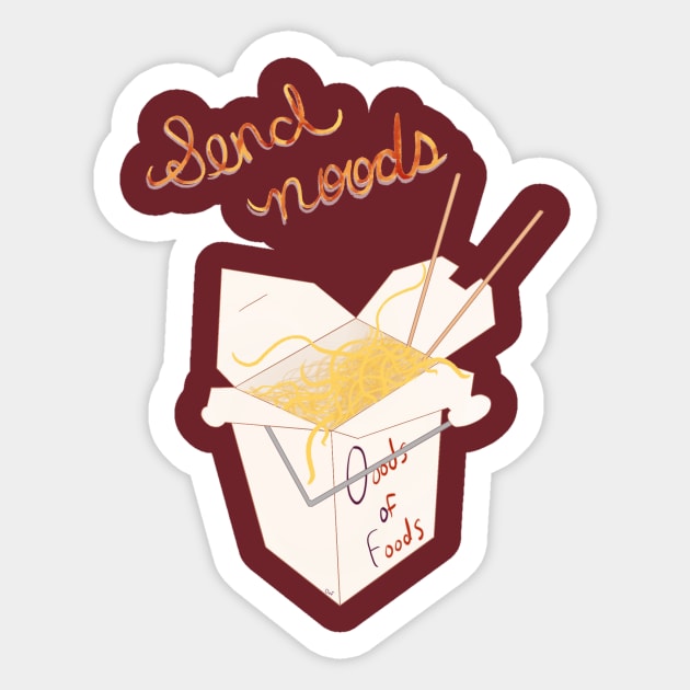 Send Noods Sticker by starsinjars